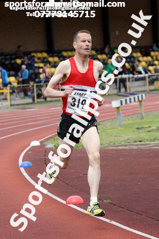 Mens 1500 metres, 2019 NEMA Track and Field Champs, Monkton. Photo:  David T. Hewitson/Sports for All Pics